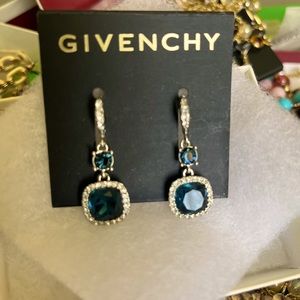 GIVENCHY.  Costume jewelry. Blue Sapphire. Dress up any outfit.